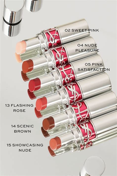 ysl lip gloss 204|ysl lip gloss chart.